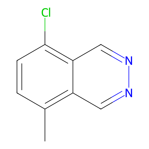 5-Chloro-8-methylphthalazine structure