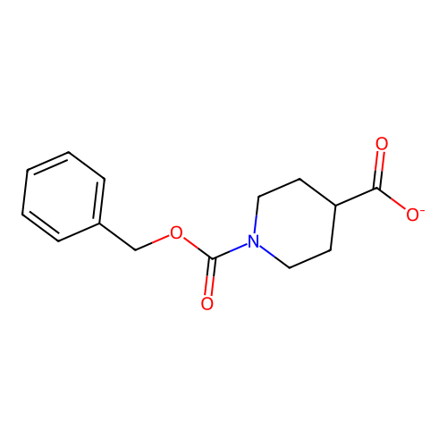 1,4-Piperidinedicarboxylic acid, 1-(phenylmethyl) ester structure