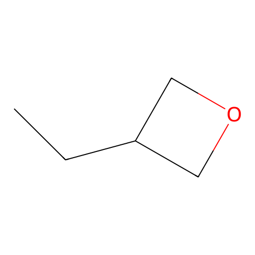 Oxetane, 3-ethyl structure