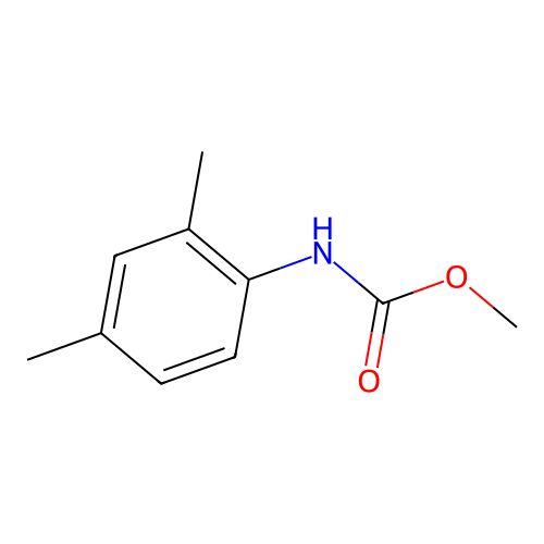 Methyl 2,4-dimethylphenylcarbamate structure