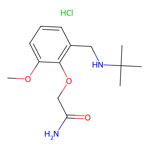 C14H23ClN2O3 structure