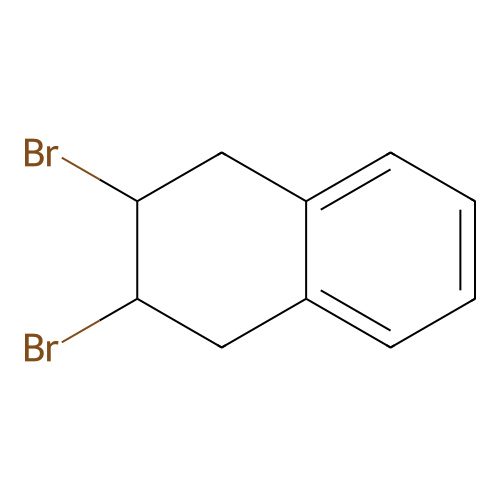 2,3-Dibromo-1,2,3,4-tetrahydronaphthalene structure