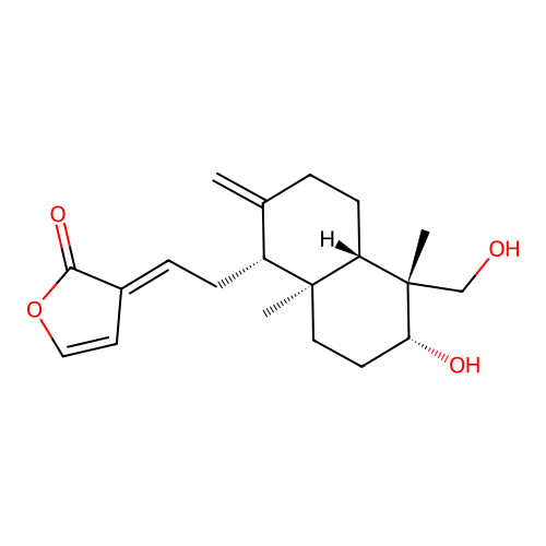 Dehydroandrographolide structure