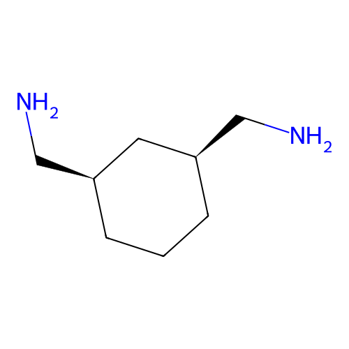 cis-1,3-Bis(aminomethyl)cyclohexane structure