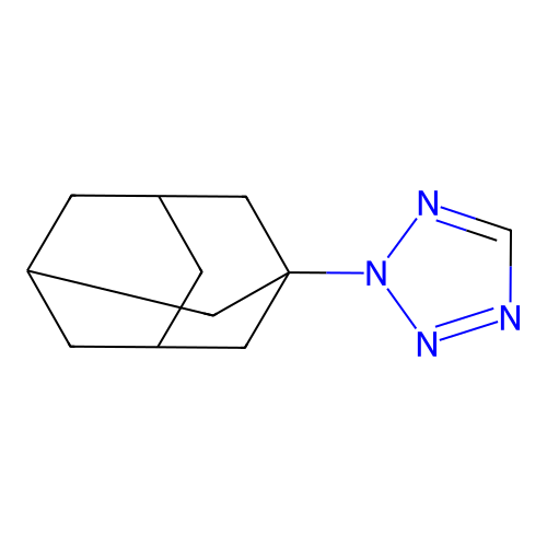 Adamantane12tetrazolyl structure