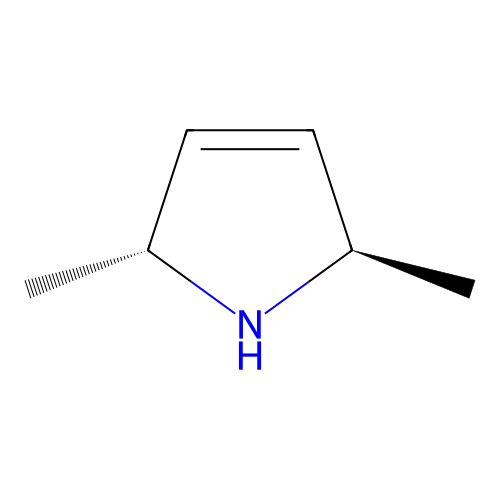 (2R,5R)-2,5-dimethyl-2,5-dihydro-1H-pyrrole structure