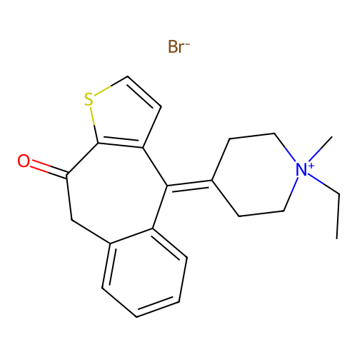 C21H24BrNOS structure