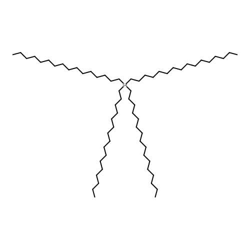 Tetrahexadecylgermane structure