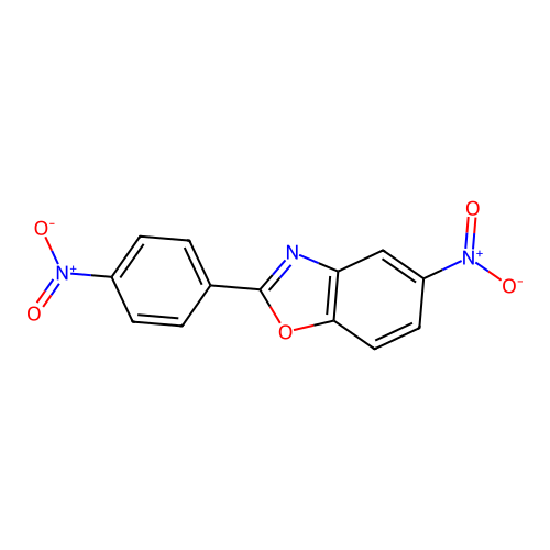 2-(4-Nitrophenyl)-5-nitrobenzoxazole structure