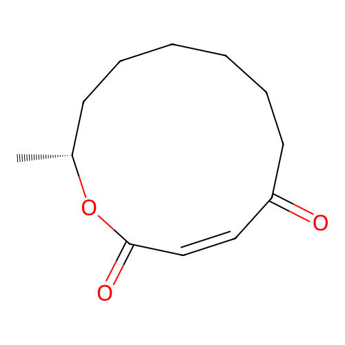 Patulolide B structure