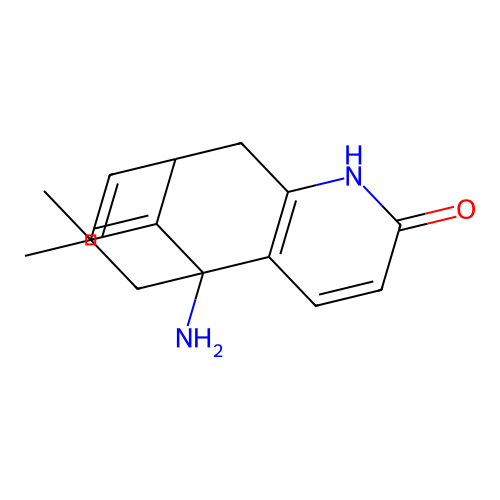 Huperzine A structure