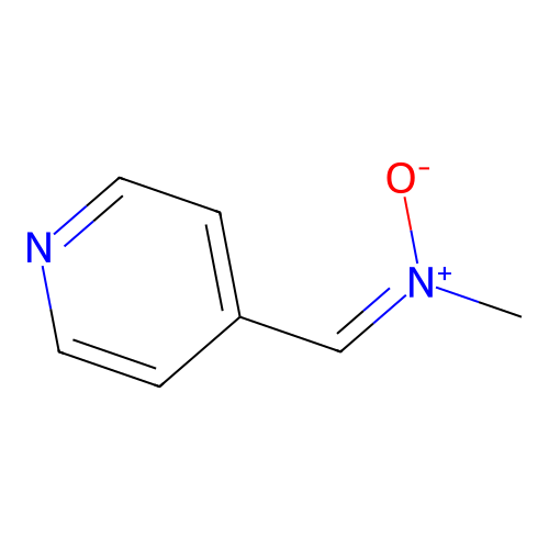 (Z)-N-(Pyridin-4-ylmethylene)methanamine oxide structure