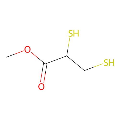 Methyl 2,3-disulfanylpropanoate structure