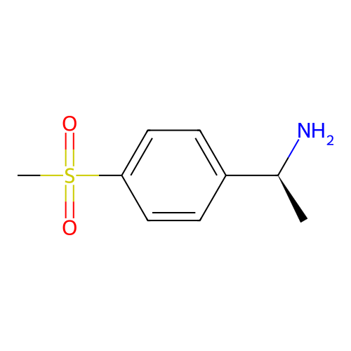 (S)-1-(4-(Methylsulfonyl)phenyl)ethanamine structure