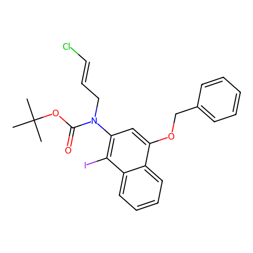 C25H25ClINO3 structure