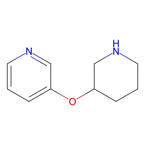 3-(3-Piperidinyloxy)pyridine structure