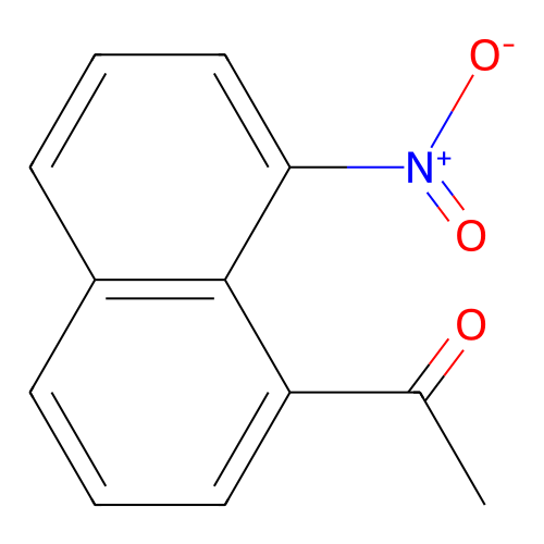 1-(8-Nitronaphthalen-1-yl)ethanone structure