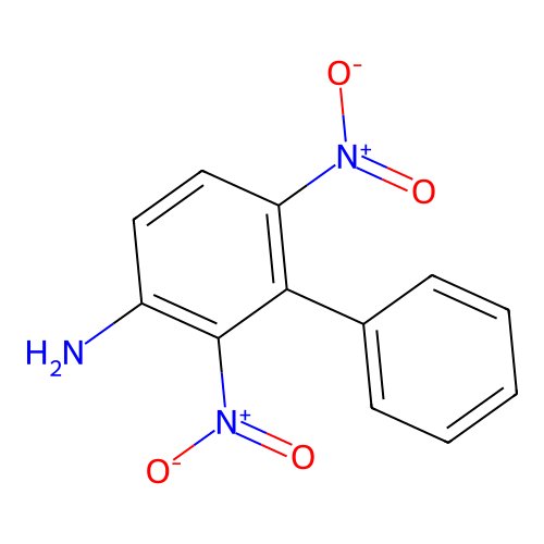 2,4-Dinitro-3-phenylaniline structure