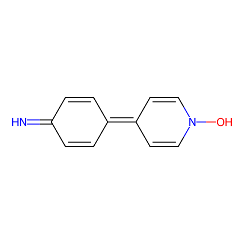 Pyridine, 1-oxide, 4-p-aminophenyl- structure