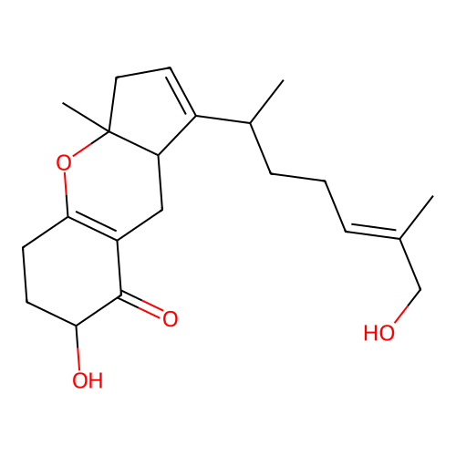 Tricycloalternarene 2b structure