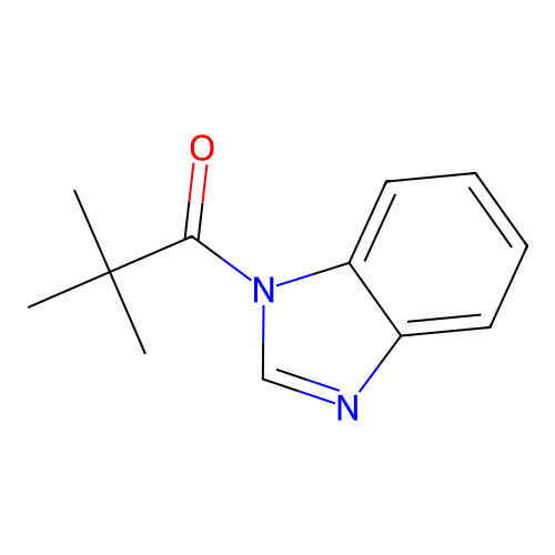 1-(Benzimidazol-1-yl)-2,2-dimethylpropan-1-one structure