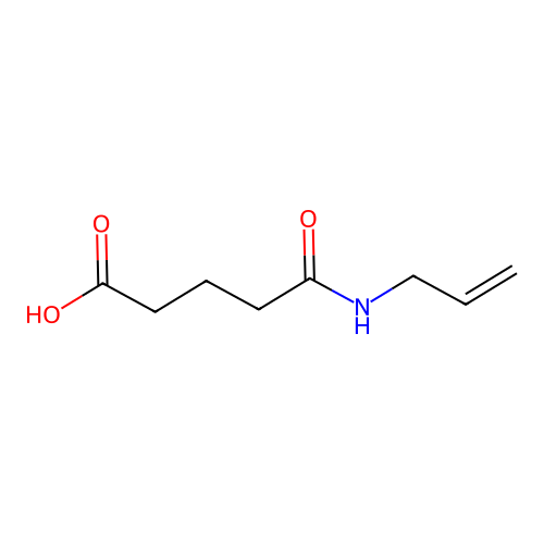 5-Oxo-5-(prop-2-en-1-ylamino)pentanoic acid structure