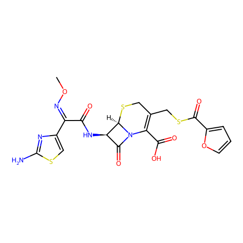 头孢噻呋 structure