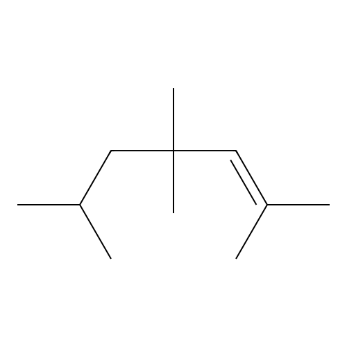 2,4,4,6-Tetramethyl-2-heptene structure