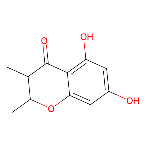 5,7-Dihydroxy-2,3-dimethyl-2,3-dihydrochromen-4-one structure