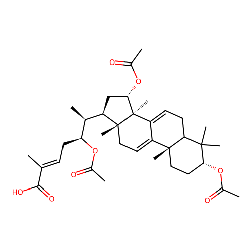 Ganoderic Acid T structure
