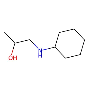 2-Propanol, 1-(cyclohexylamino)- structure