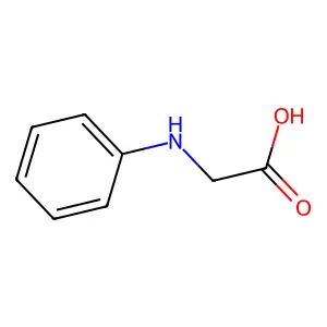 N-苯甘胺酸 structure