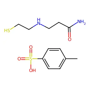 3-(2-巯基乙基)氨基丙酰胺对甲苯磺酸盐 structure