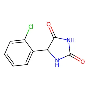 5-(2-Chlorophenyl)imidazolidine-2,4-dione structure