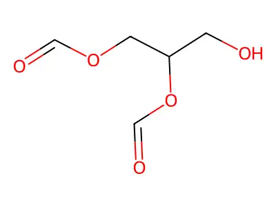 2,3-Diformylglycerol structure