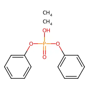 磷酸二苯酯二水合物 structure