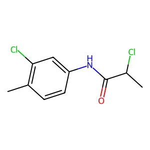 2-氯-N-(3-氯-4-甲基苯基)丙酰胺 structure