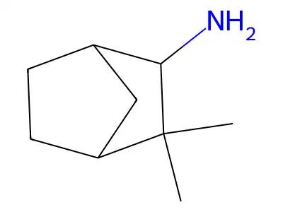 3,3-Dimethylbicyclo[2.2.1]heptan-2-amine structure