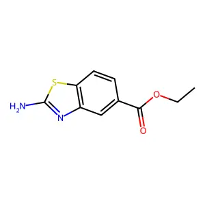 Ethyl 2-amino-1,3-benzothiazole-5-carboxylate structure