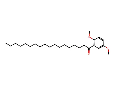 2',5'-Dimethoxyoctadecanophenone structure