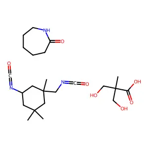 (C12-H18-N2-O2.C6-H11-N-O.C5-H10-O4)x- structure