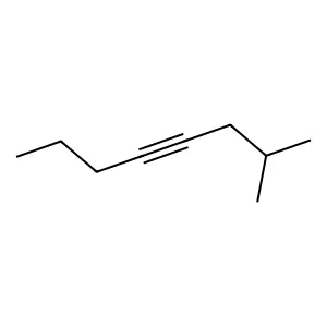 2-Methyl-4-octyne structure