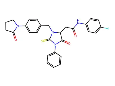 C28H25FN4O3S structure