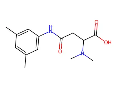 N4-(3,5-Dimethylphenyl)-N2,N2-dimethyl-L-asparagine structure