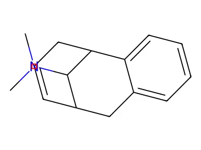 5,6,9,10-Tetrahydro-N,N-dimethyl-5,9-methanobenzocycloocten-11-amine structure