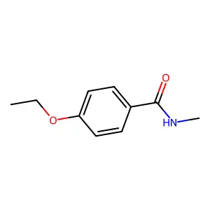 Benzamide, 4-ethoxy-N-methyl- structure
