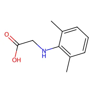 Glycine, N-(2,6-dimethylphenyl)- structure