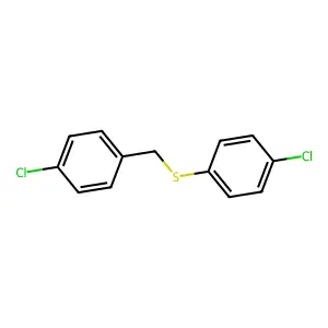 Chlorbenside structure