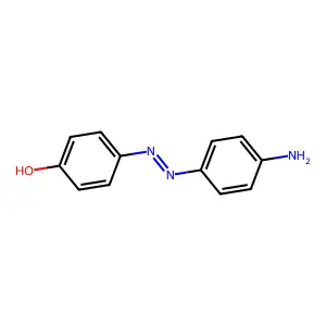4-Amino-4'-hydroxyazobenzene structure