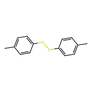 Disulfide, bis(4-methylphenyl) structure